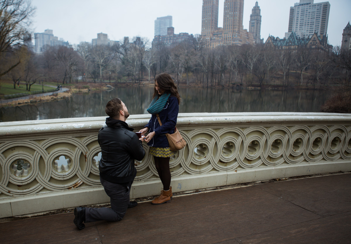 [Bow Bridge surprise Wedding Proposal]– photo[1]