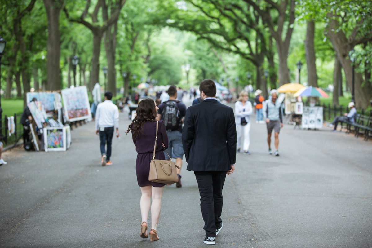 [Secret marriage proposal in The Mall, Central Park]– photo[1]