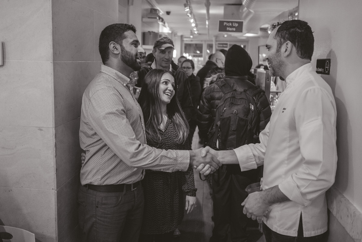 Surprise Marriage proposal at the Dominique Ansel Bakery. Soho NYC