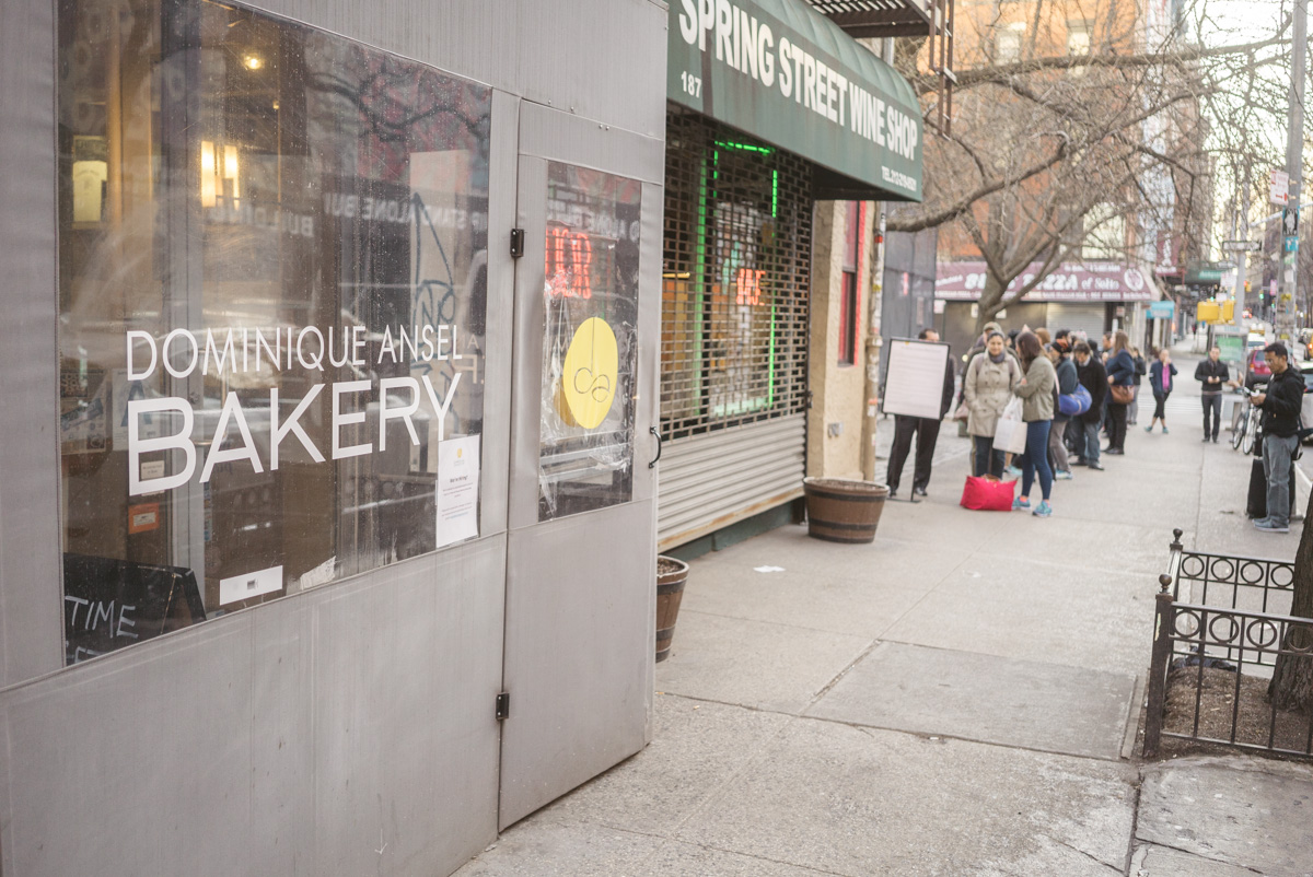 Surprise Marriage proposal at the Dominique Ansel Bakery. Soho NYC