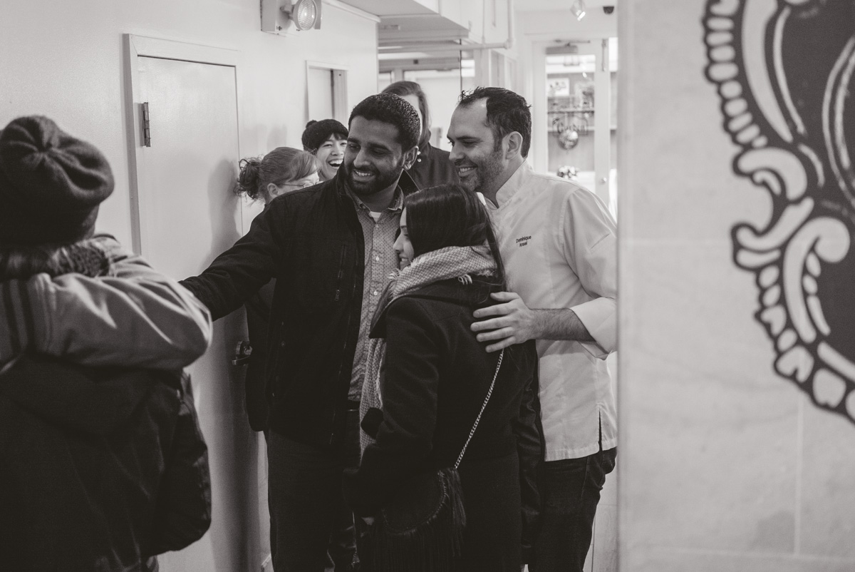 Surprise Marriage proposal at the Dominique Ansel Bakery. Soho NYC