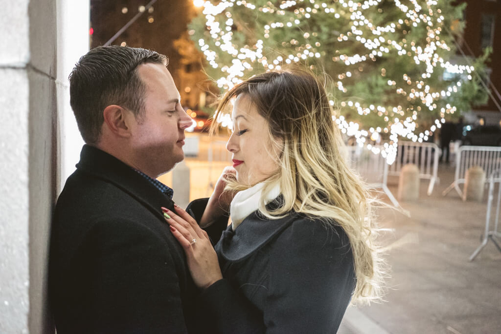 Washington Square Marriage proposal New York City