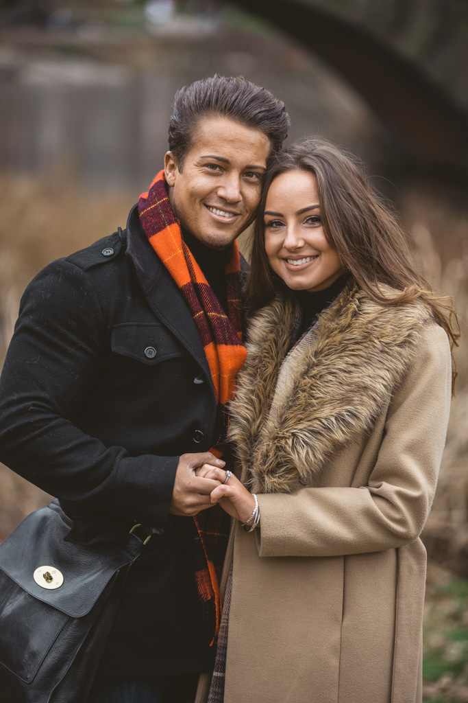 Central Park Marriage proposal under Gapstow bridge