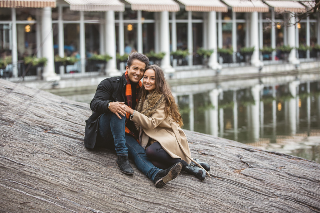 Central Park Marriage proposal under Gapstow bridge