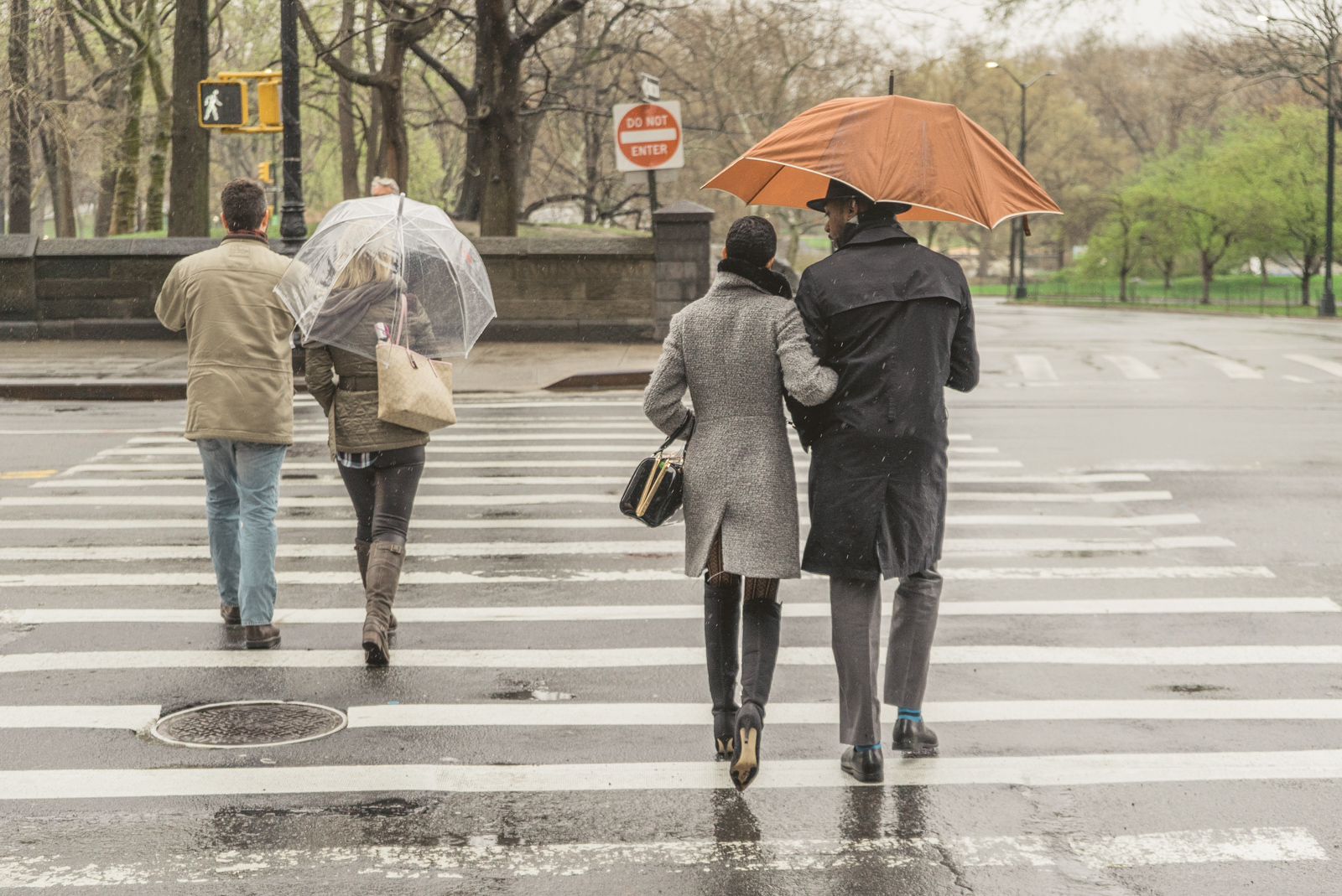 Pine Bank bridge Central Park Marriage Proposal