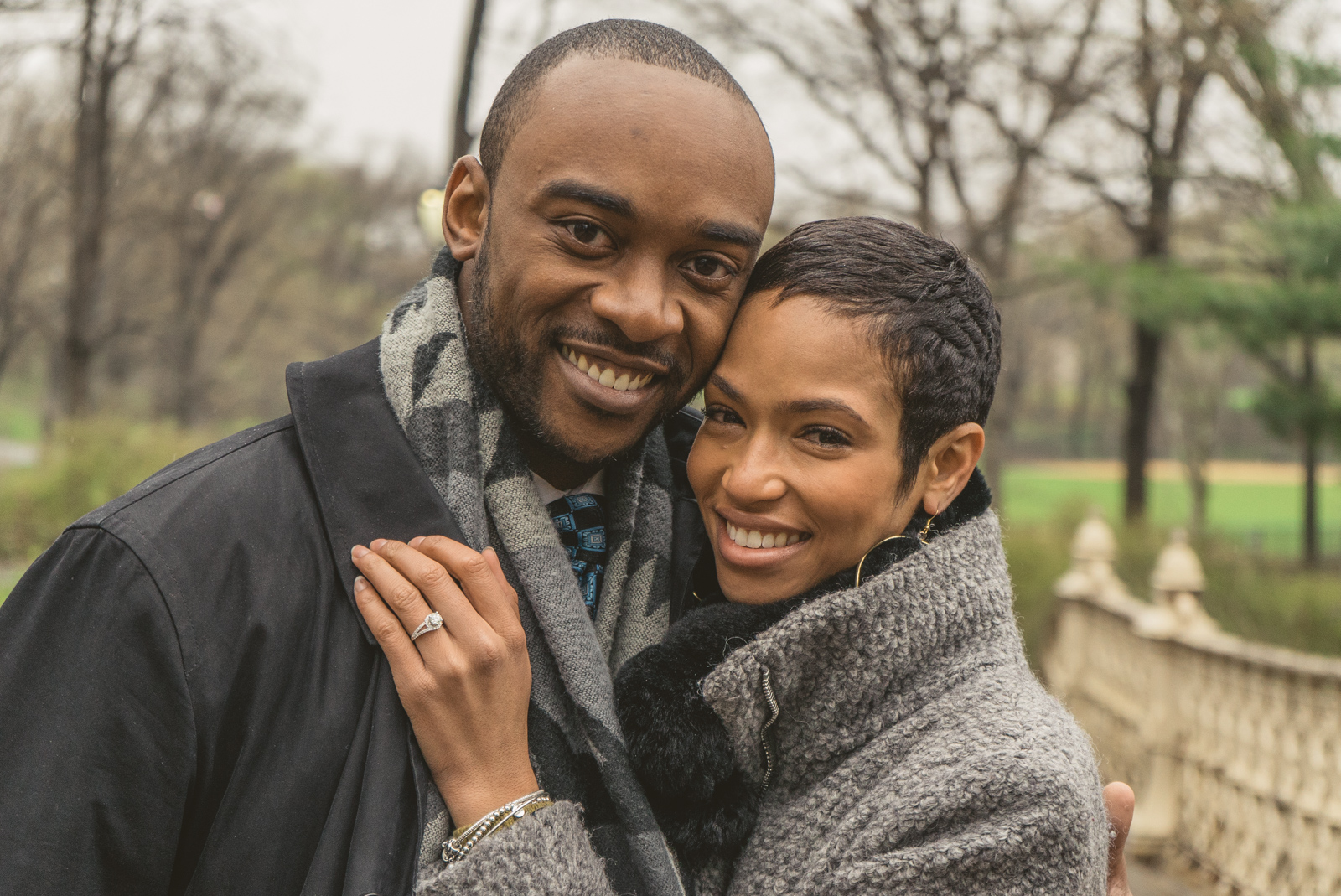 Pine Bank bridge Central Park Marriage Proposal