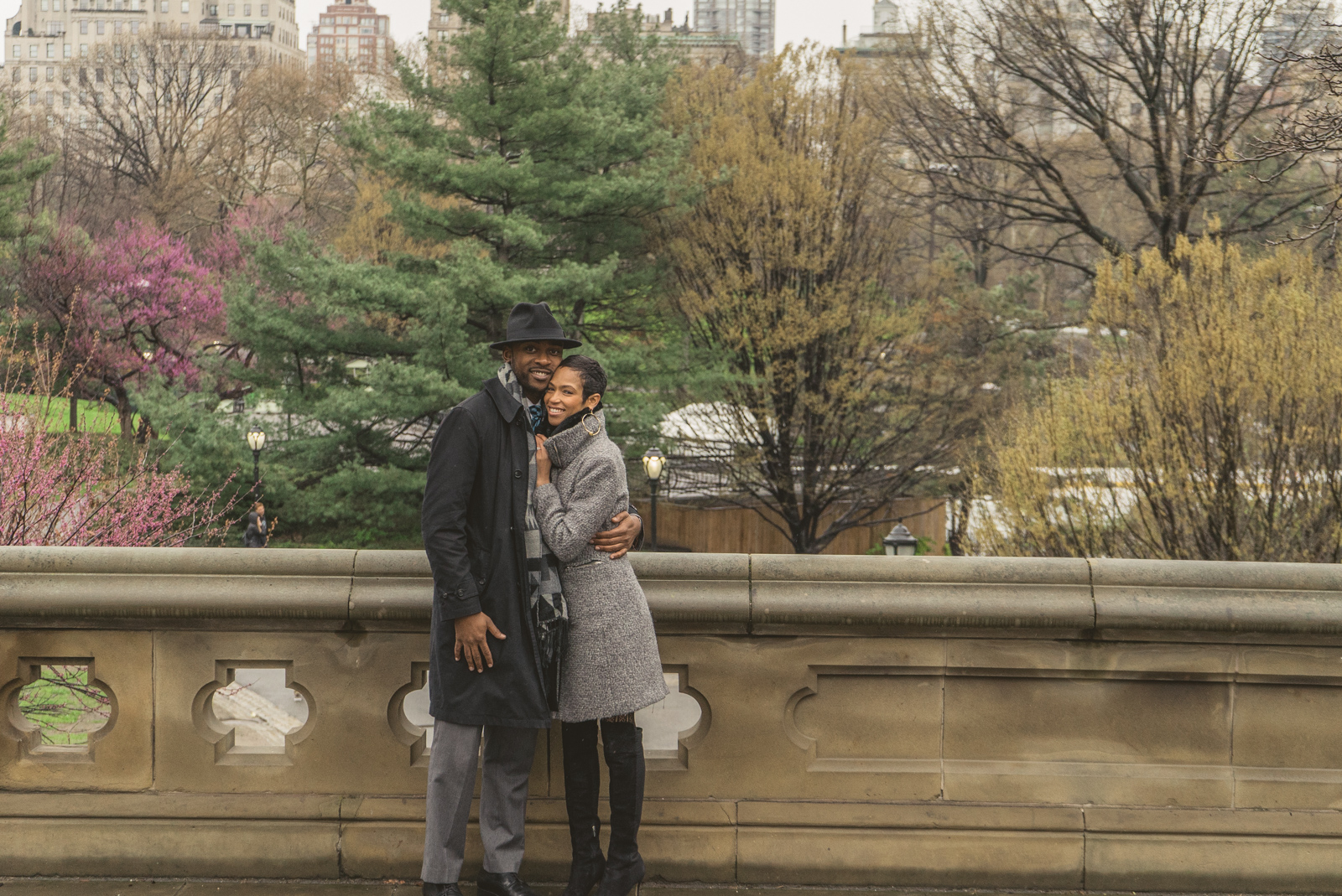 Pine Bank bridge Central Park Marriage Proposal