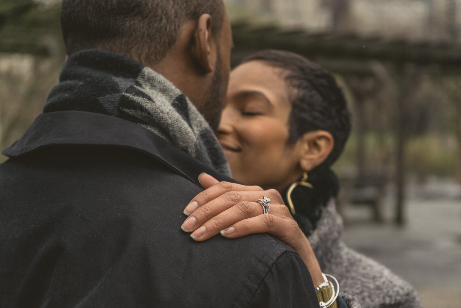 Pine Bank bridge Central Park Marriage Proposal