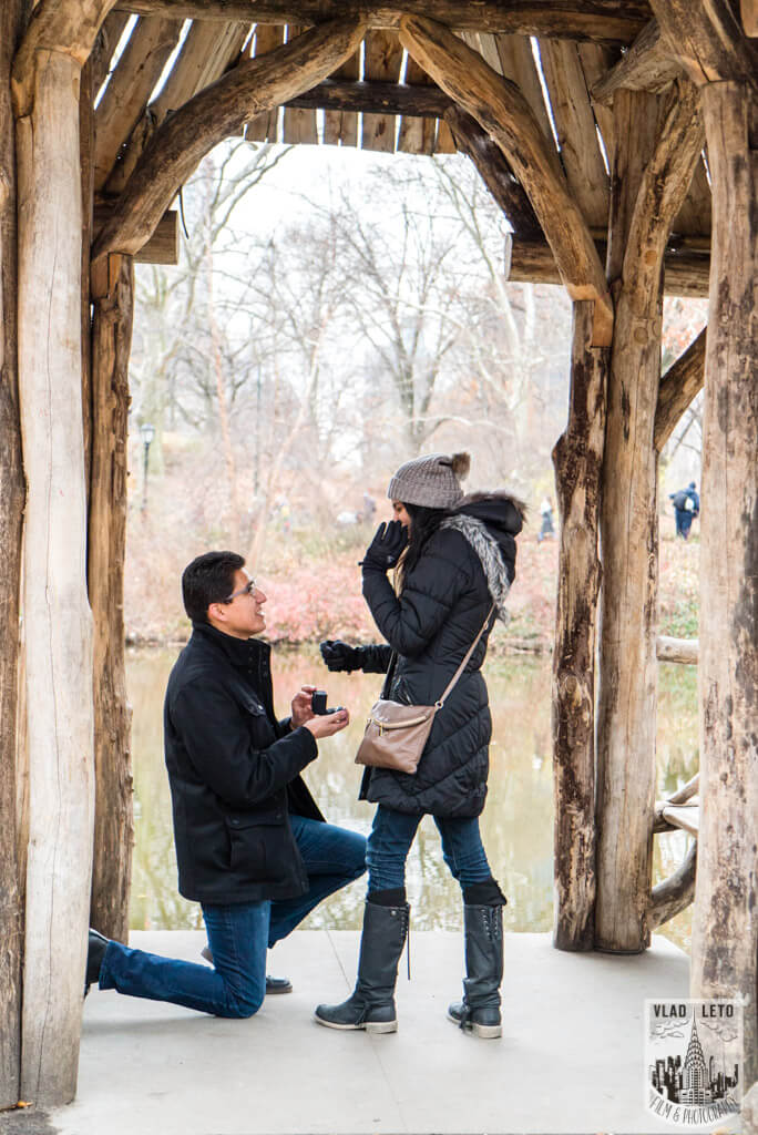 Wagner's Cove Marriage Proposal. Photographer Vlad Leto