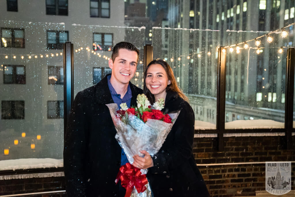 Empire State Building marriage proposal