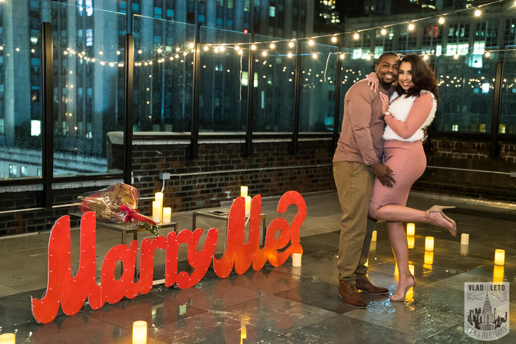 Best photographer for rooftop proposal - Vlad Leto