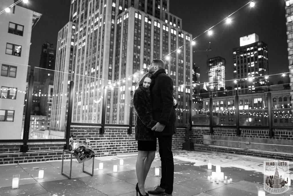 proposal  at empire state building 