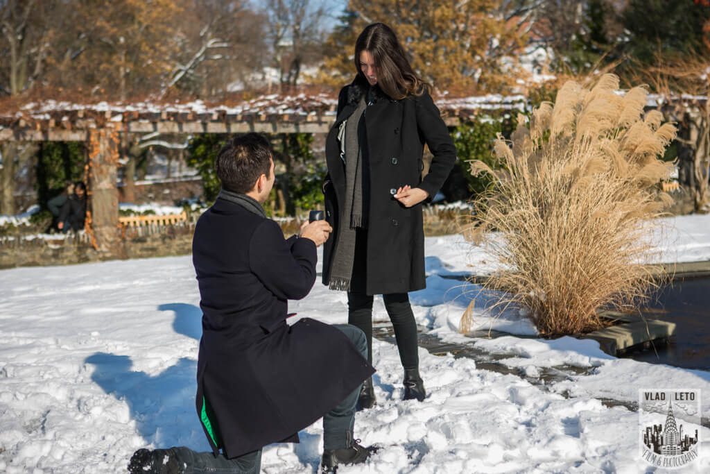 Proposal photographer in NYC Vlad Leto
