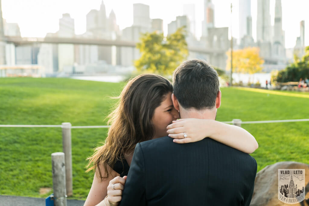 Engagement photographer in brooklyn 