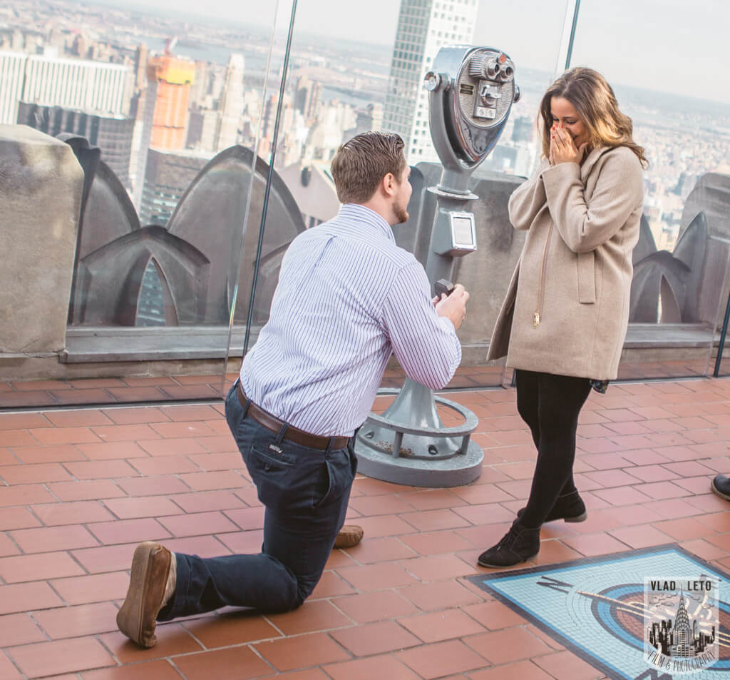 Top of The Rock proposal photo