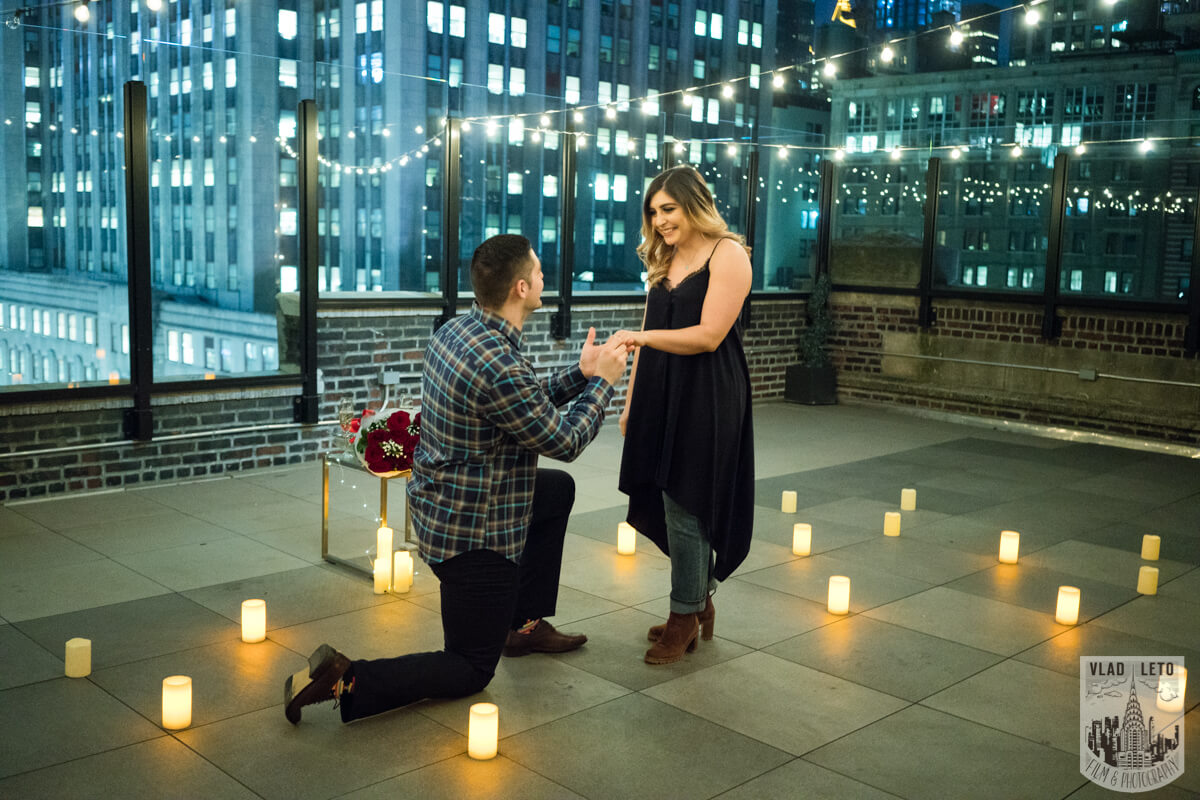Rooftops for proposal in NYC