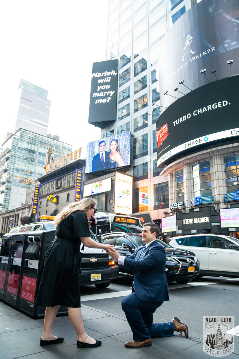 proposal Times Square Billboard