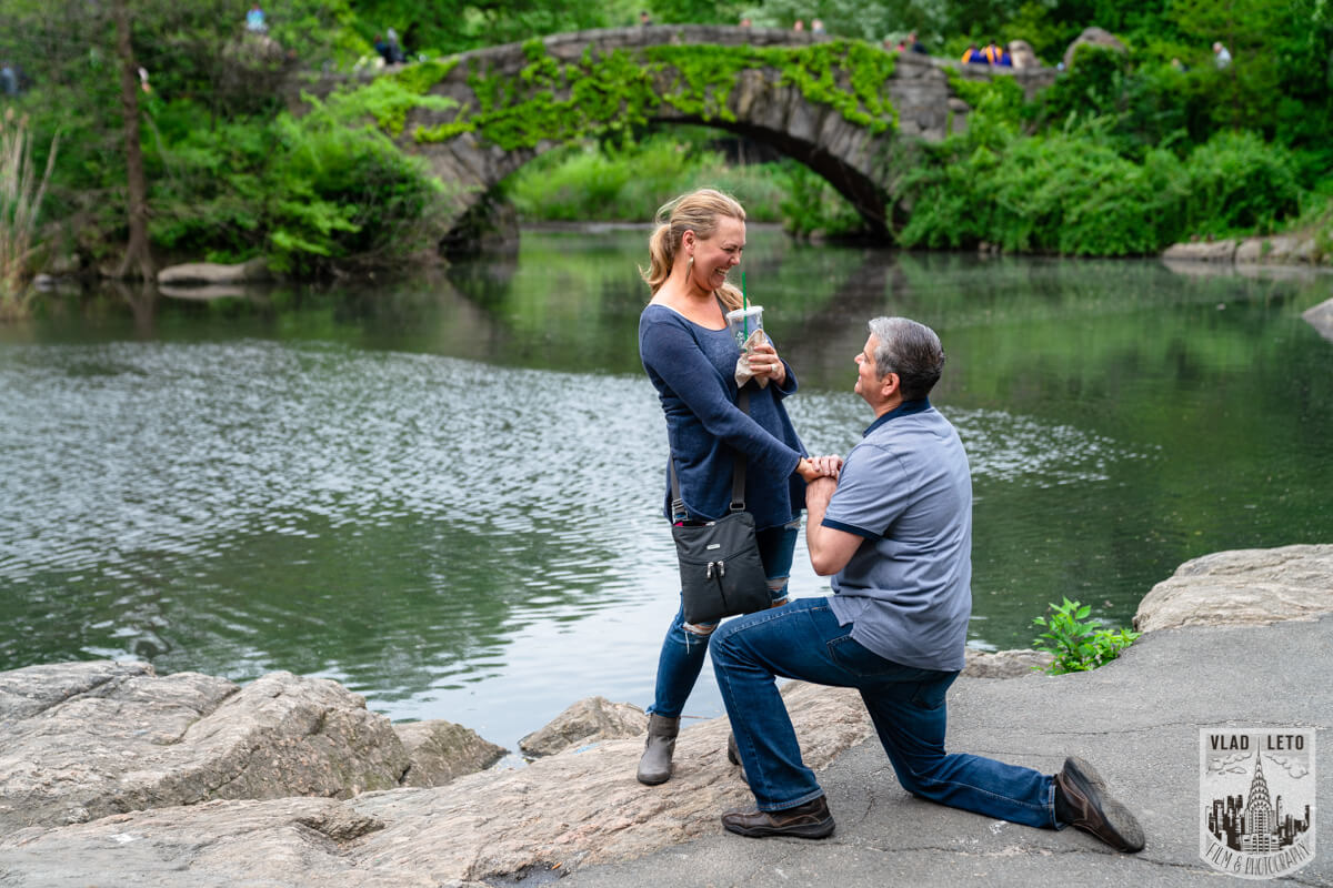 secret proposal in central park