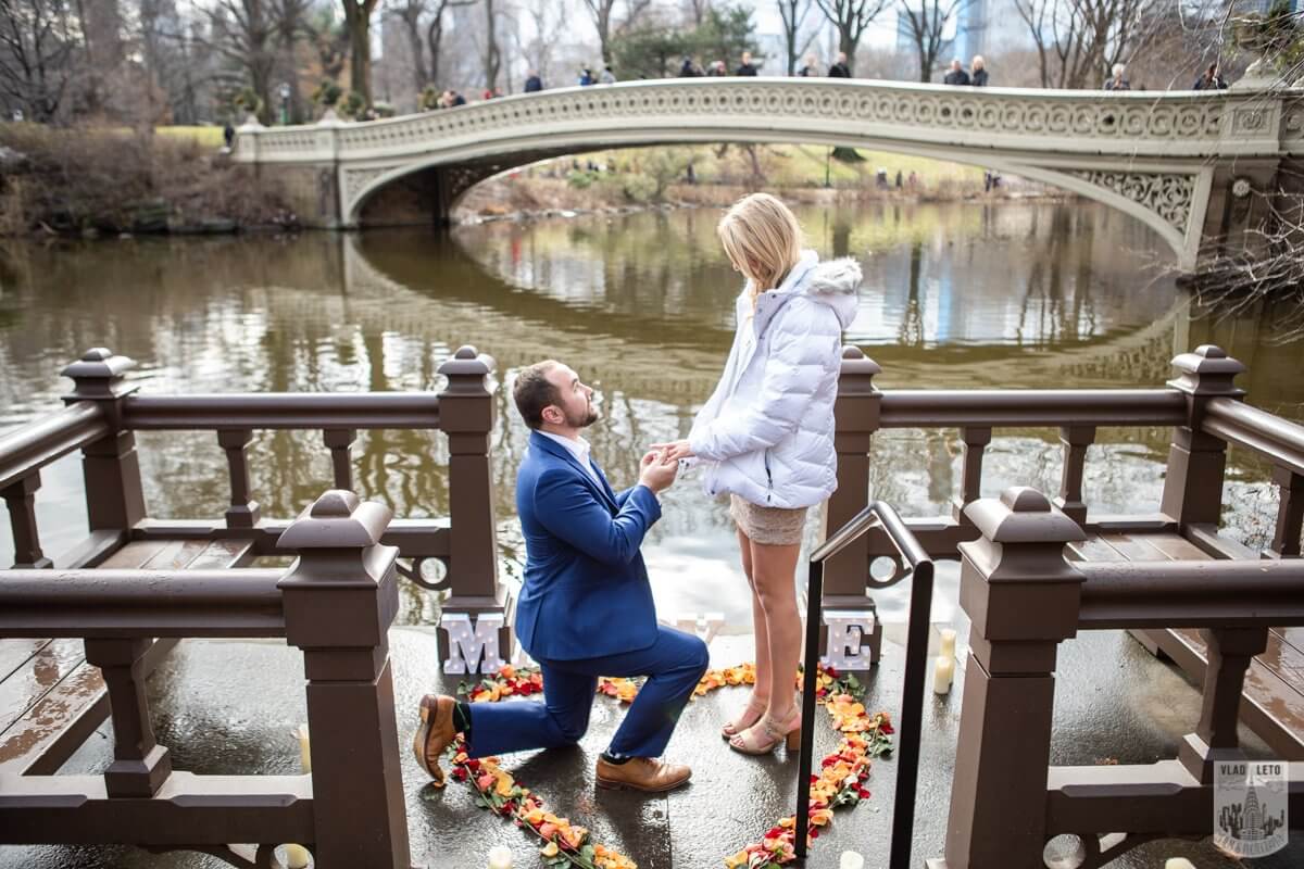 Proposal in Central Park