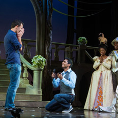 A Gay Wedding Proposal at Broadway's Cinderella (Kunal and Jason)