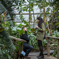 Wedding Proposal in Brooklyn Botanical Garden (Gary and Stephany)