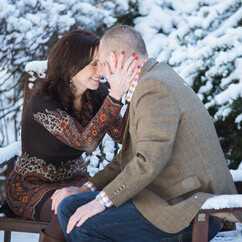 Secret proposal at The Church of Saint Luke in the Fields, West Village.