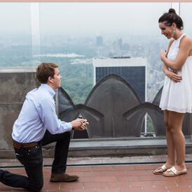 Top of the Rock Marriage Proposal