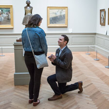 Metropolitan Museum of Art marriage proposal