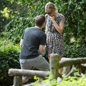 Shakespeare Garden Marriage Proposal