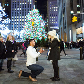 Holiday Season is the most popular time to propose in NYC