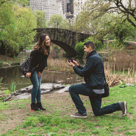 Gapstow Bridge Marriage Proposal