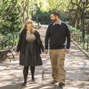 Conservatory Garden Marriage proposal.