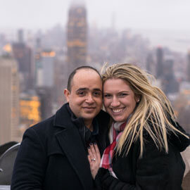 Top Of The Rock Marriage Proposal