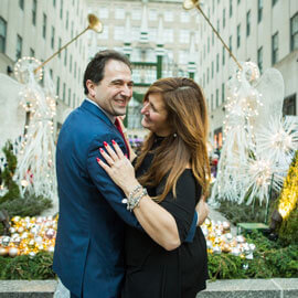 Rockefeller Center Marriage Proposal