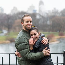 Shakespeare Garden Surprise Proposal