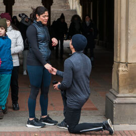 Central Park Bethesda Terrace Marriage Proposal