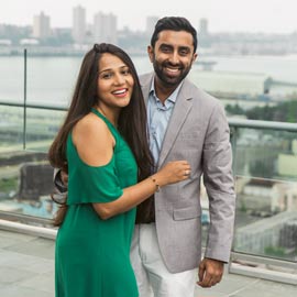 Rooftop Marriage Proposal