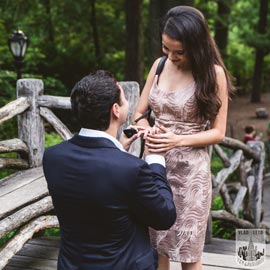 Shakespeare Garden Marriage proposal