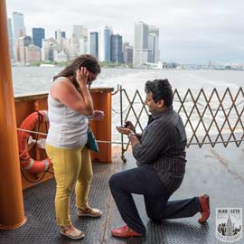 Staten Island Ferry Marriage Proposal