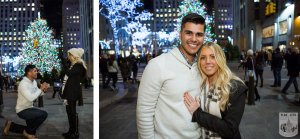 Christmas tree proposal ideas NYC