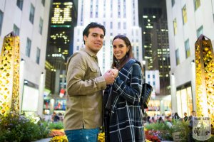 Rockefeller Center Marriage proposal photo