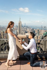 photographer for Top of the Rock Marriage Proposal