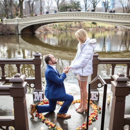 Rose Heart Proposal + Photography