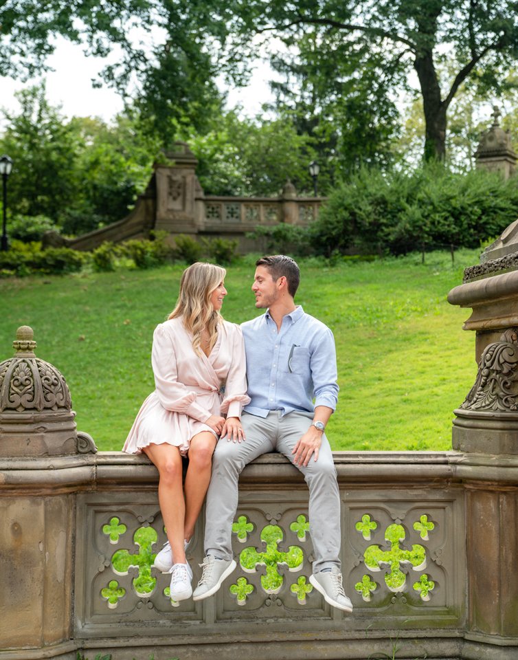Engagement spots in Central Park