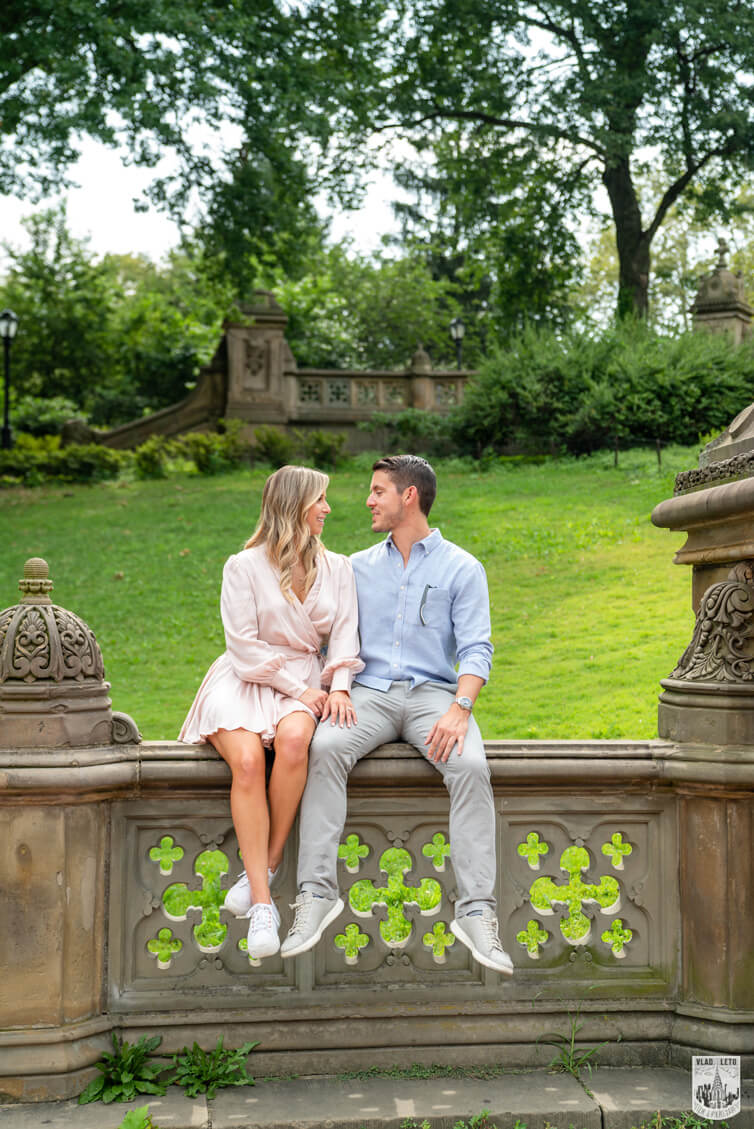 Engagement spots in Central Park