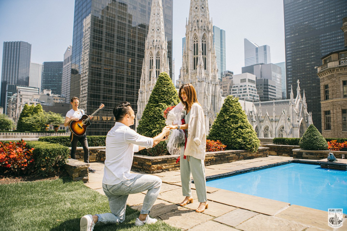 Private Garden Proposal in New York City