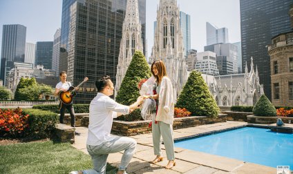 Private Garden Proposal in New York City Private Garden Proposal in New York City