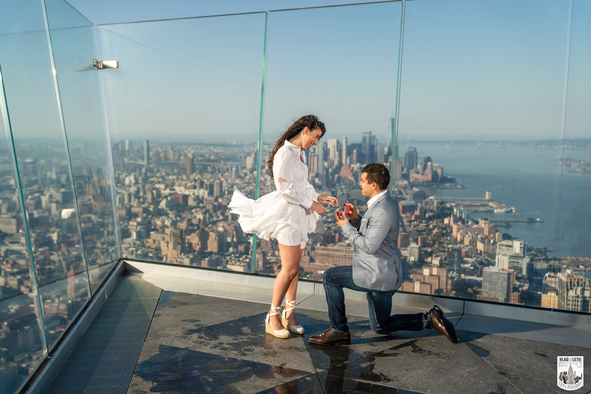 The Edge proposal photographer NYC